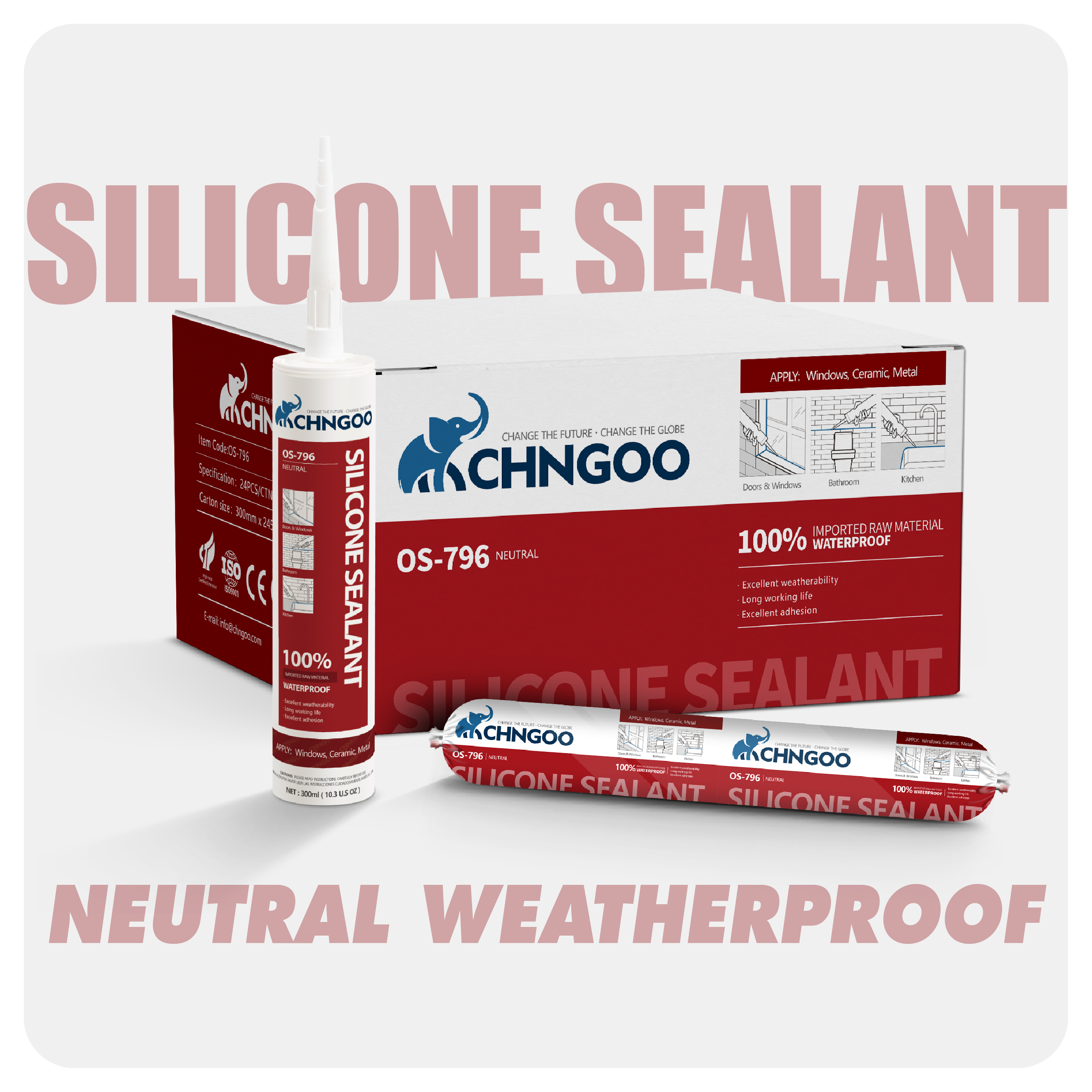 Neutral GP Weatherproof Silicone Sealant（OS-796）